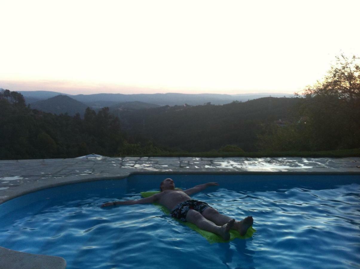 Bela Vista Alqueve - Traditional Stone House And Private Pool Arganil Bagian luar foto